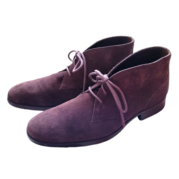 Cole Haan Other - Cole Haan Men's Copley Brown Suede Chukka Boots Shoes Size 10M